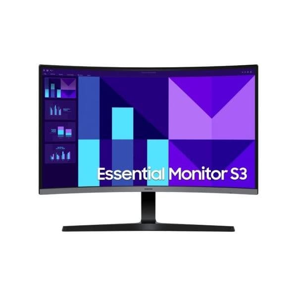 Monitor Samsung 27" Essential S3 S27D396GAU Full HD 100Hz 4ms Curvo