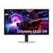 Monitor Samsung 32" Odyssey S32FG814SU 4K UHD 240Hz QD-OLED FreeSync Premium Pro G-Sync Compatible Prata