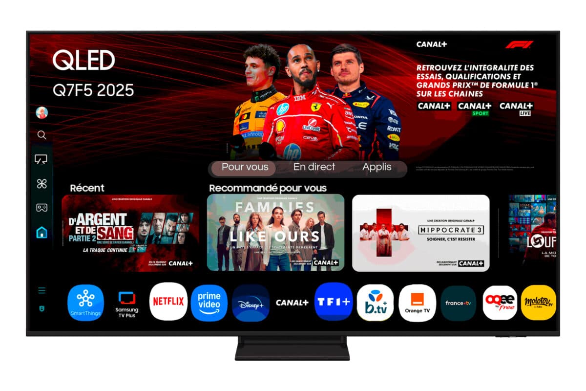 TV Samsung 75" (2025) QLED 4K UHD - TQ75Q7F5AUXXC