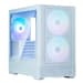 Zalman P30 Air Caixa Micro-ATX com 3x Ventoinhas 120mm ARGB e USB 3.0 Branca