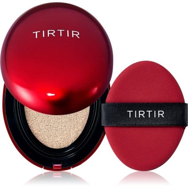 Tirtir Mask Fit Red Cushion Base de Longa Duração em Esponja de Alta Proteção Uv Tom 13n Fair Ivory 18 g