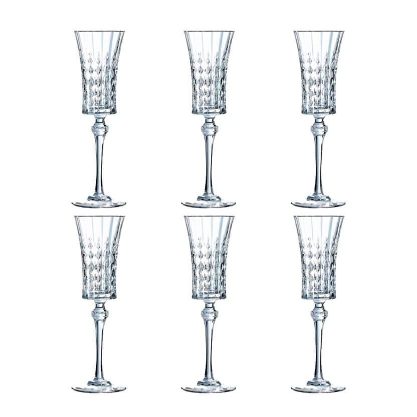 Conjunto 6 flutes ECLAT LADY DIAMOND