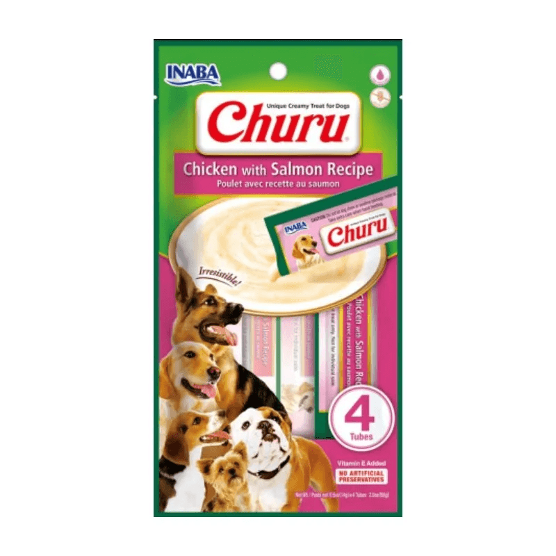 Churu Dog Receta de Pollo con Salmón
