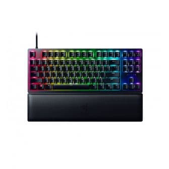 Teclado Razer Huntsman V2 TKL RGB Purple Switch US Preto