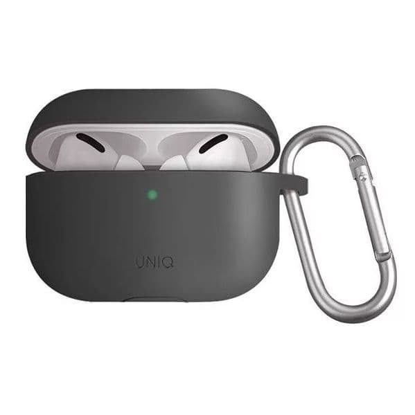Uniq Capa Apple AirPods Pro Silicone Cinza