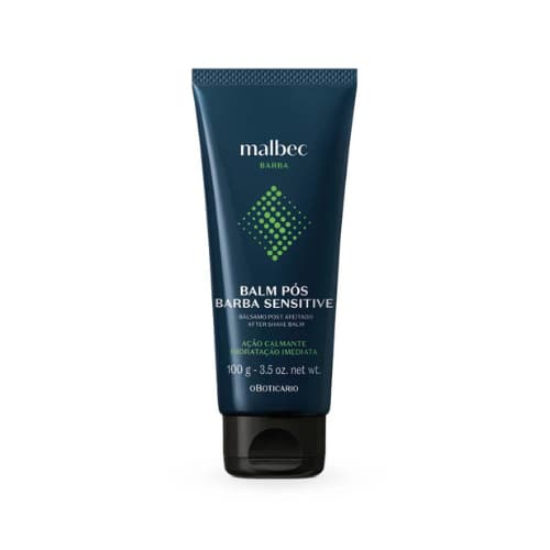 O Boticário Shampoo para Barba Malbec Club, 100ml - Mabeauty