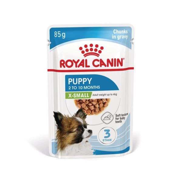 Ração Húmida Royal Canin Puppy X-Small Molho 85g