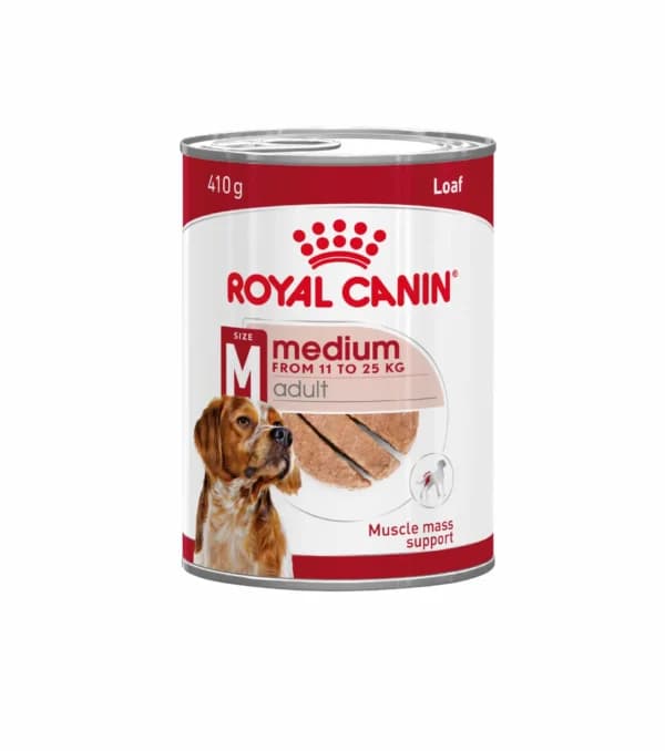 Royal Canin Medium Adult Loaf 410g Ração Húmida para Cão - Campet