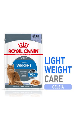 Royal Canin Light Weight Care Jelly 85g Ração Húmida para Gato - Campet