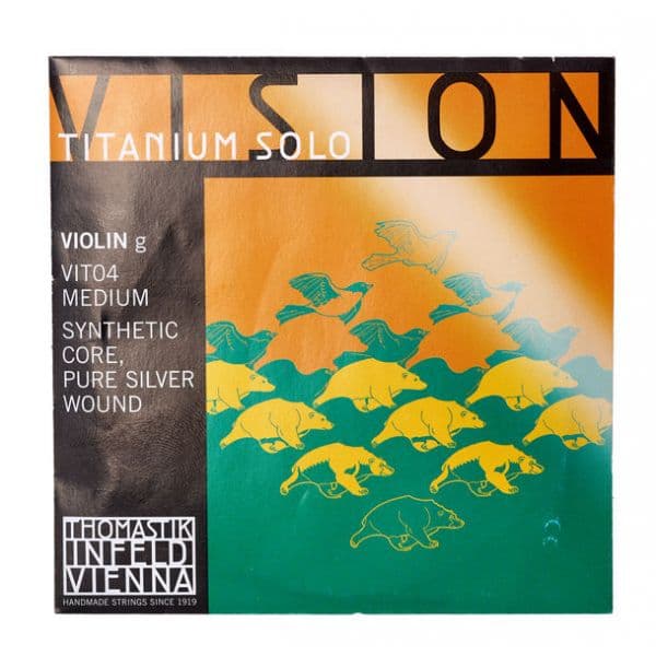 D'Addario Vision Titanium Solo G VIT04