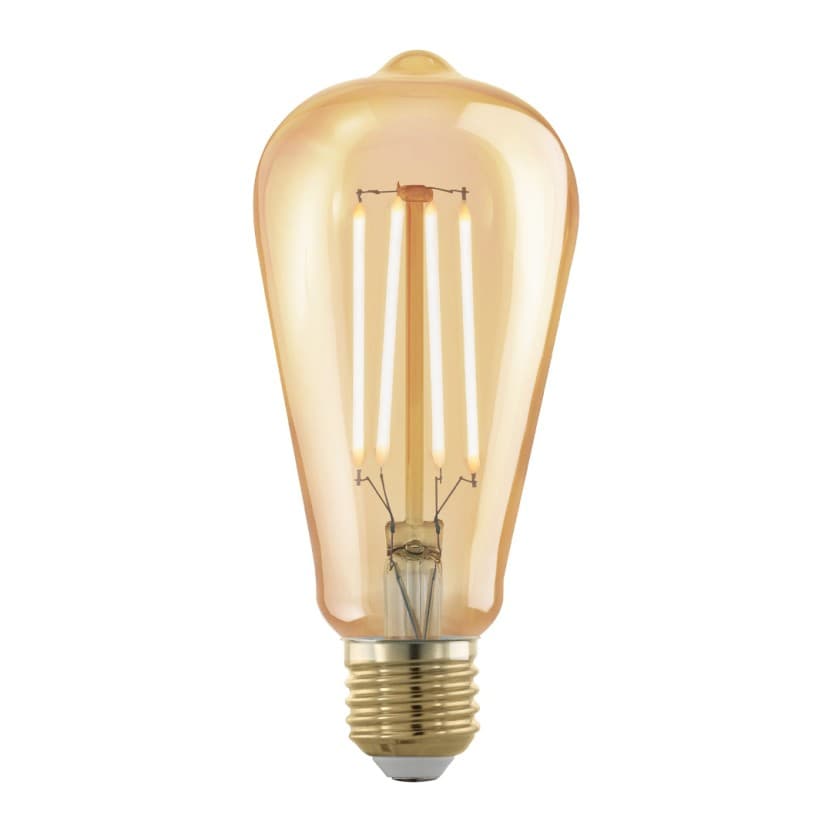 EGLO Lâmpada led Decorativa E27 ST64 1700k Luz Amarela 1STk