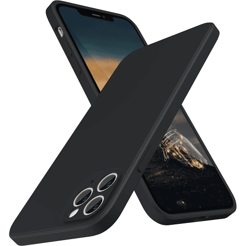 Capa Silicone Líquido 3D iPhone 11 Pro Max Preto