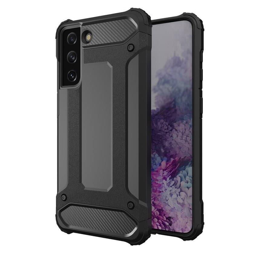 Capa Hybrid Armor Samsung S22 Plus Preto