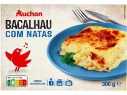 BACALHAU COM NATAS AUCHAN ULTRACONGELADO300G