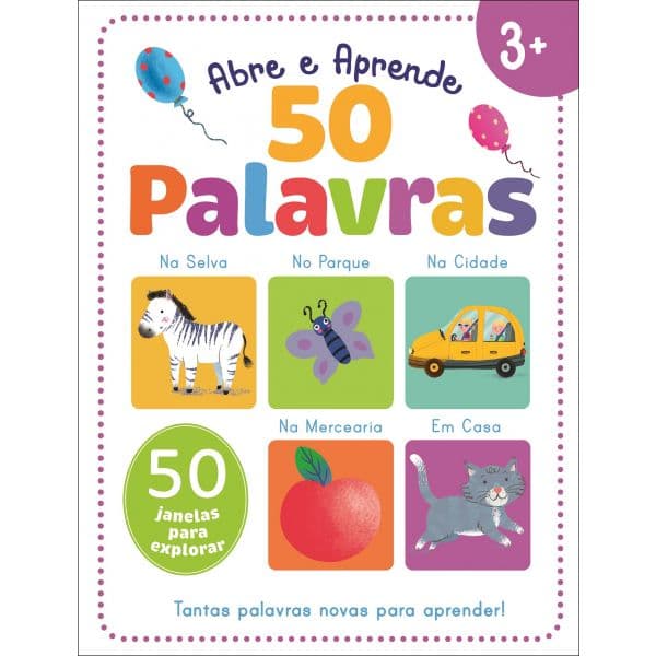 Abre e Aprende: 50 Palavras