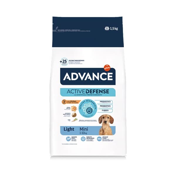 Advance Mini Light Chicken & Rice 1,5Kg