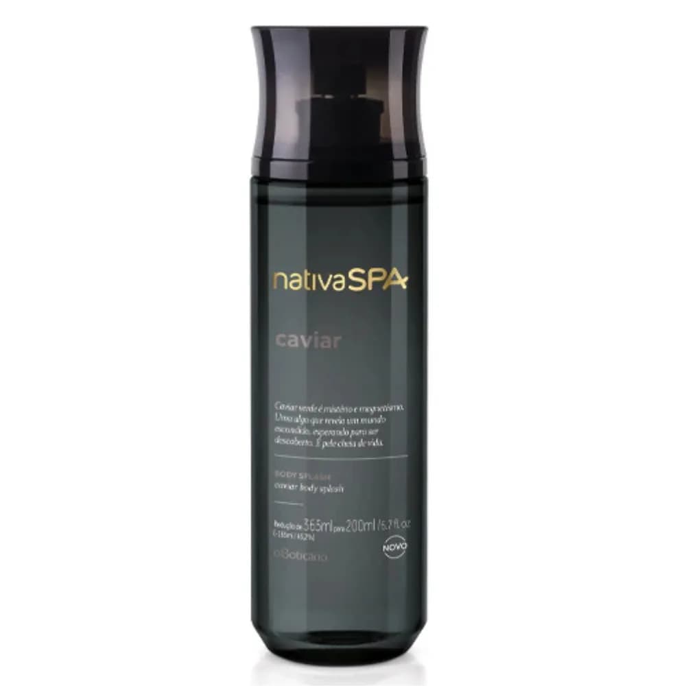 O Boticário Body Splash Nativa Spa Caviar, 200ml