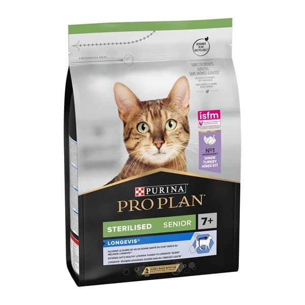 Pro Plan Cat Sterilised Senior Turkey – 3 kg