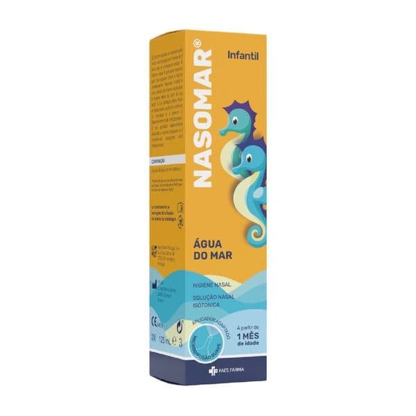 Nasomar Infantil Solução Pulverização Nasal 125ml