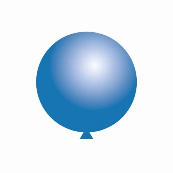 Xiz Party Supplies Balão 90cm Mid Blue - 010025011