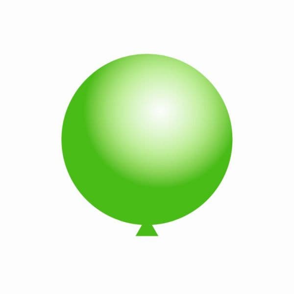 Xiz Party Supplies Balão 60cm Verde Médio - 010200003