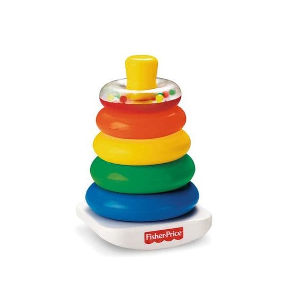 Fisher-Price Pirâmide de Argolas Brilliant Basics - FHC92