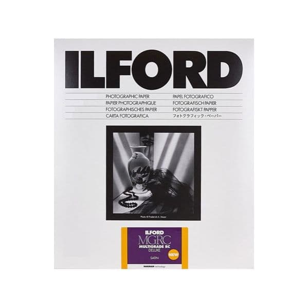 Ilford Papel Multigrade V Rc 20.3x25.4cm 25Fls 25M Cetim