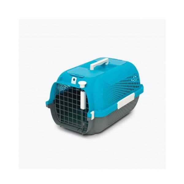 Catit Transportadora Porfile Turquesa Pequeno 48,3 x 32,6 x 28 cm