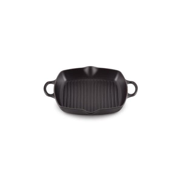 Le Creuset Grelha Quadrada Funda 30cm Preto