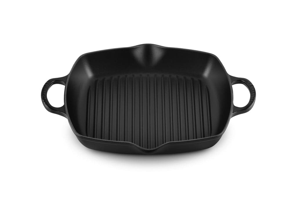 Le Creuset Grelha Quadrada Funda 30cm Preto