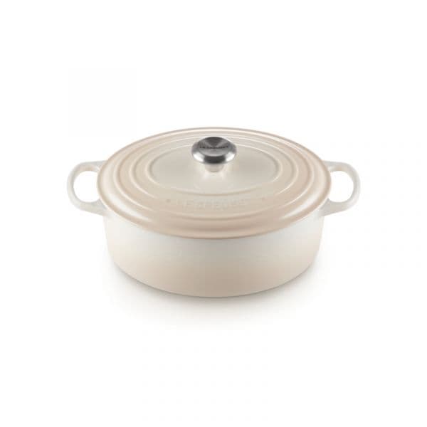 Le Creuset Tacho Oval Cocotte 31cm Merengue