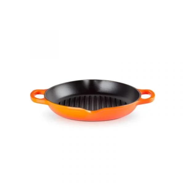 Le Creuset Grelha Redonda Alta 25cm Vulcânico - LC20208250900422