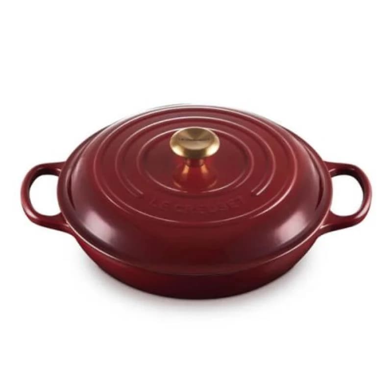 Le Creuset Caçarola Baixa Signature 30cm Garnet