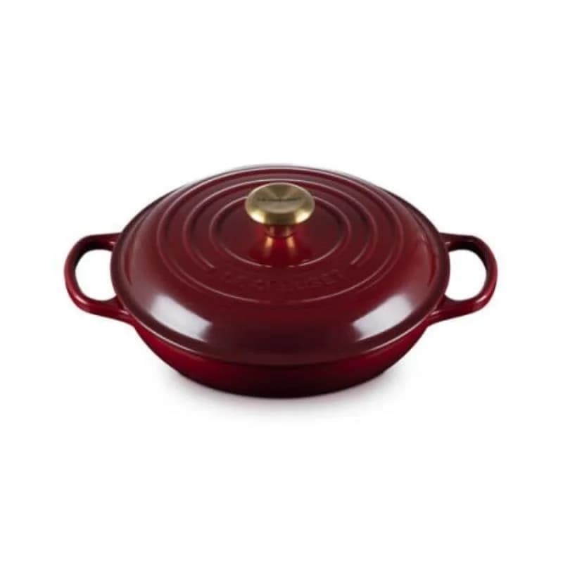 LE CREUSET - Caçarola Baixa Signature 26 Garnet 21180269494441