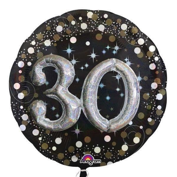 Amscan Balão Foil 32" Número 30 3d - 043215101