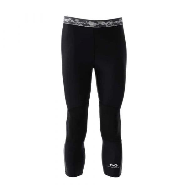 Mc David Compression With Dual Layer Knee Support Leggings Preto L Homem