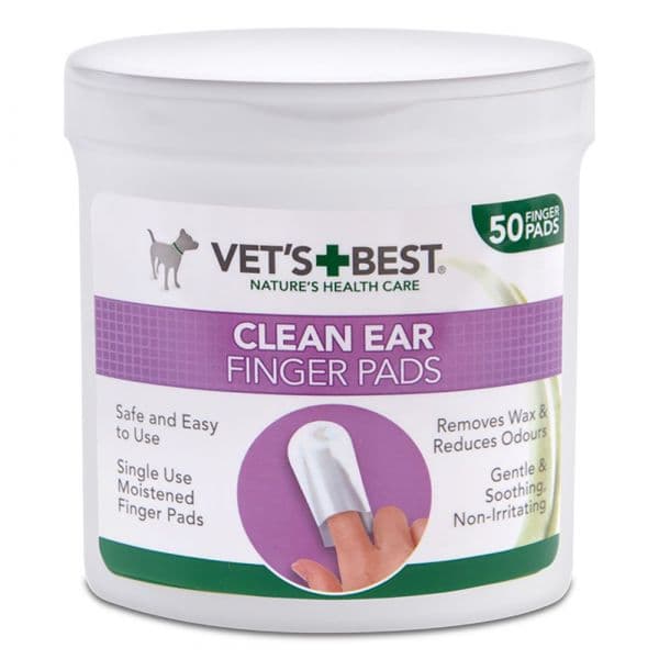 Vet's Best Toalhitas Auriculares Cão 50un