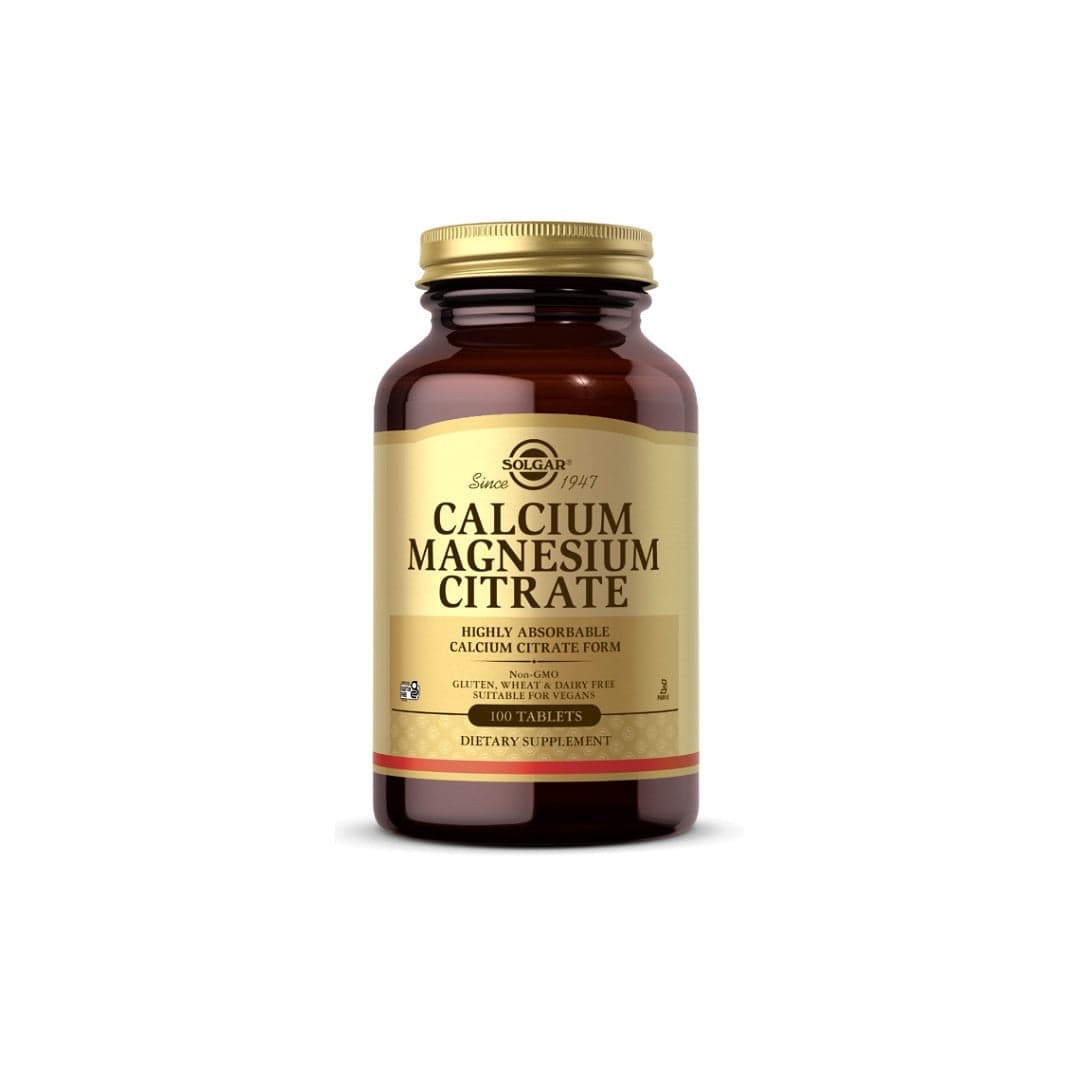 Solgar Calcium Magnesium Citrate 100 Comprimidos