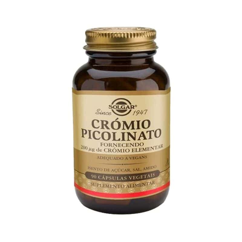 Solgar Chromium Picolinate 200mcg 90 Cápsulas