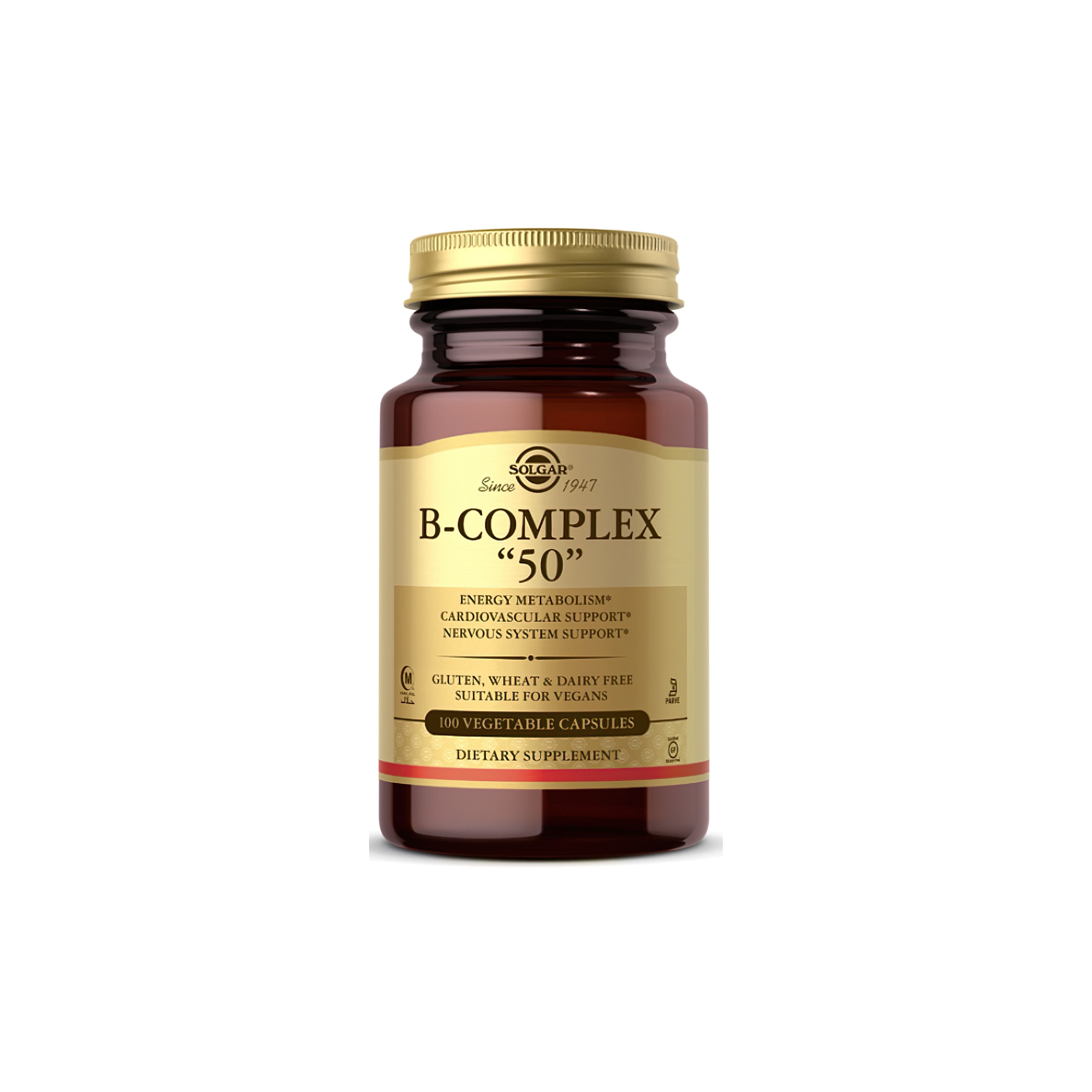 Vitamins B-50 Complex 100 vcaps