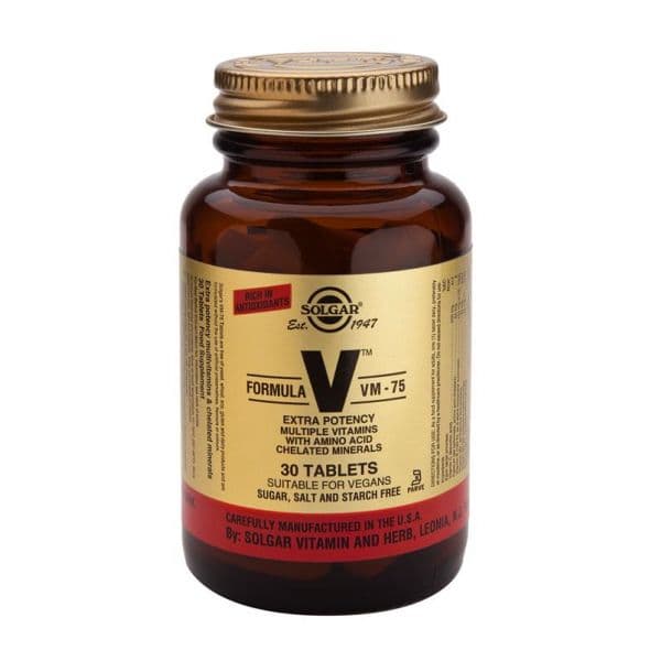 Solgar VM-75 Formula 30 Comprimidos