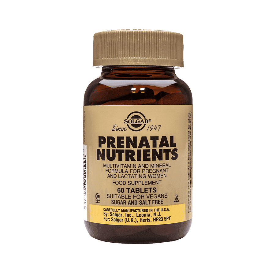 Solgar Prenatal Nutrients 60 Comprimidos
