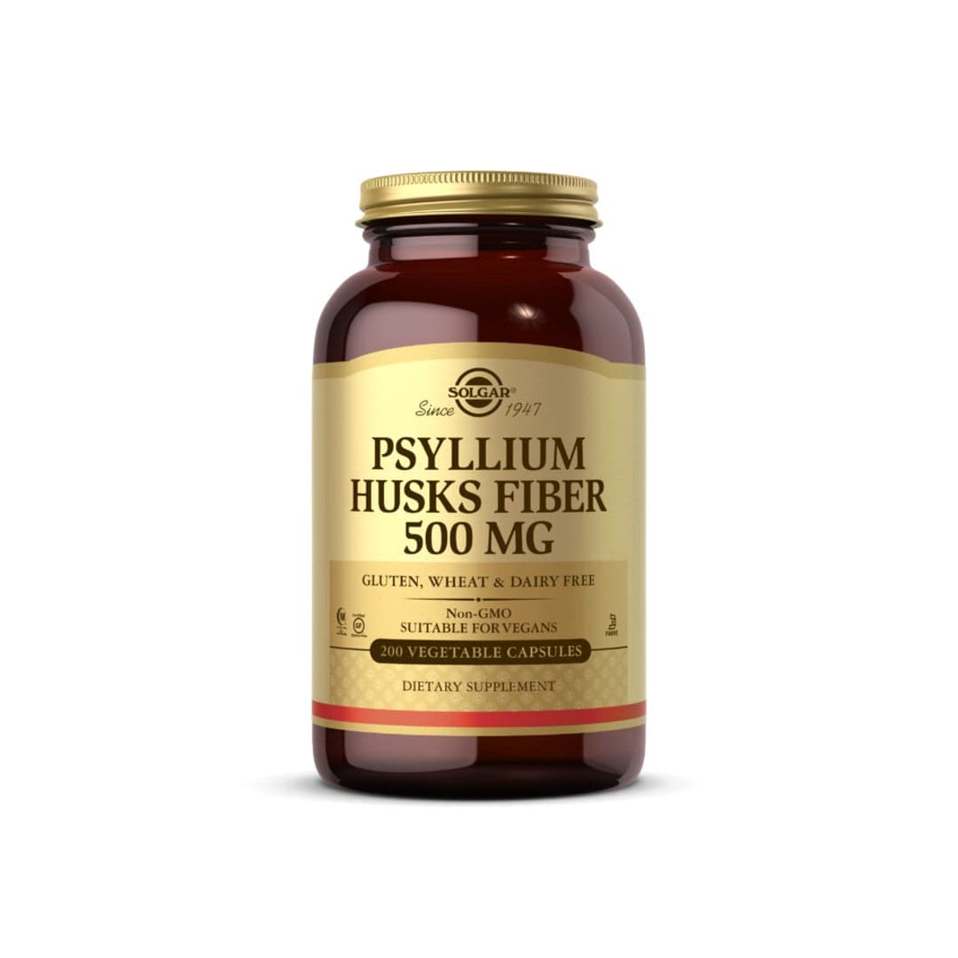 Solgar Psyllium Husks Fibre 500mg 200 Cápsulas