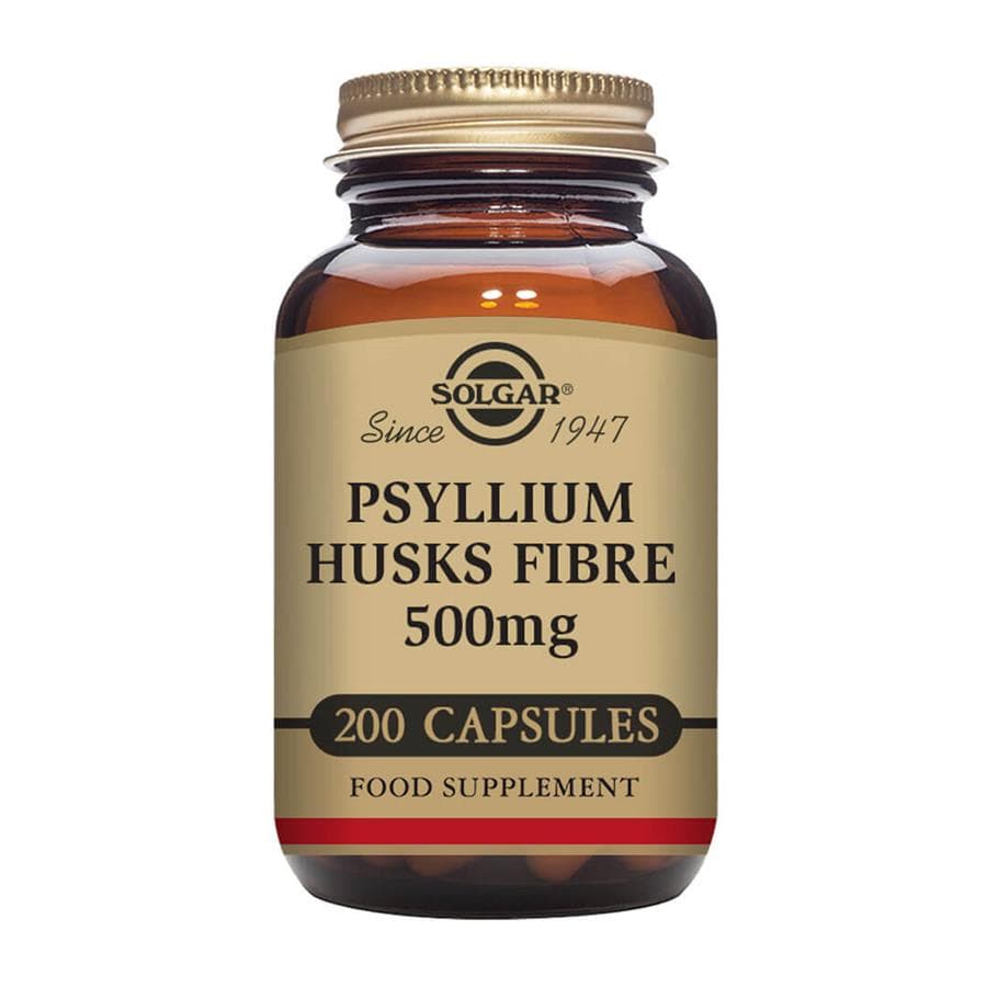 Solgar Psyllium Husks Fibre 500mg 200 Cápsulas