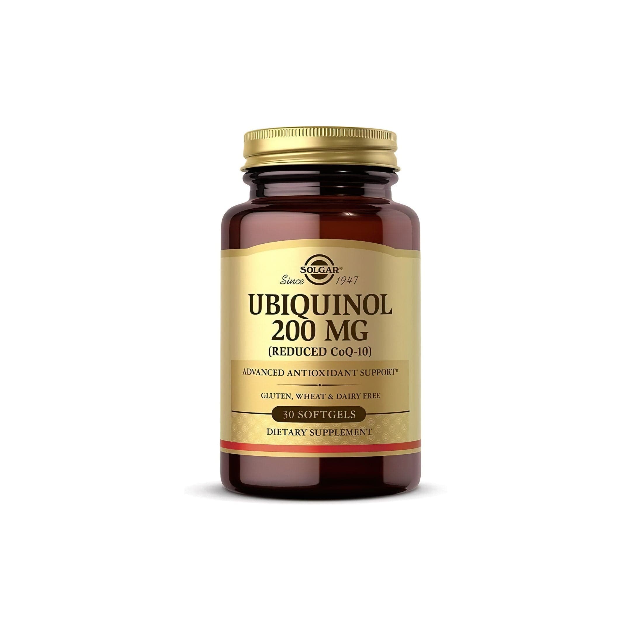 Ubiquinol 200 mg (Reduced CoQ-10) 30 Softgels