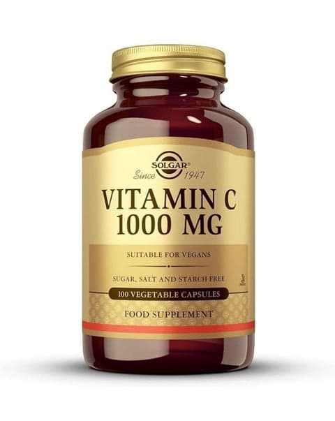 Solgar Vitamin C 1000mg 100 Cápsulas