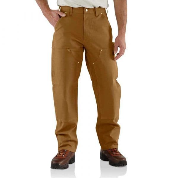 Carhartt Duck Double Front Loose Fit Pants Castanho 34 / 34