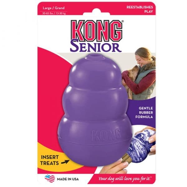 Kong Brinquedo Cão Rubber Senior S Purple