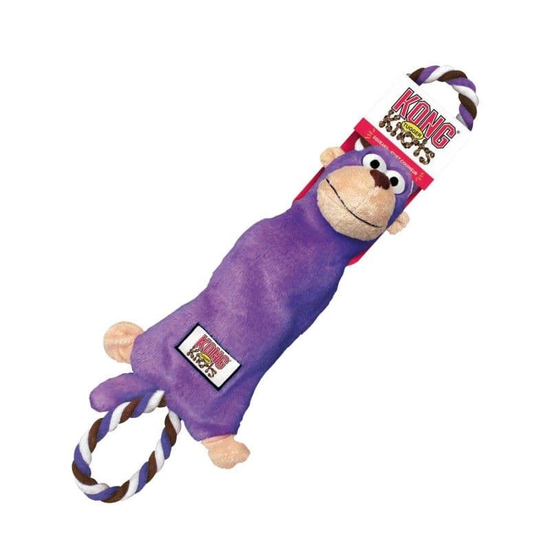 KONG Brinquedo Macaco para cães Tugger Knots Monkey Talla S
