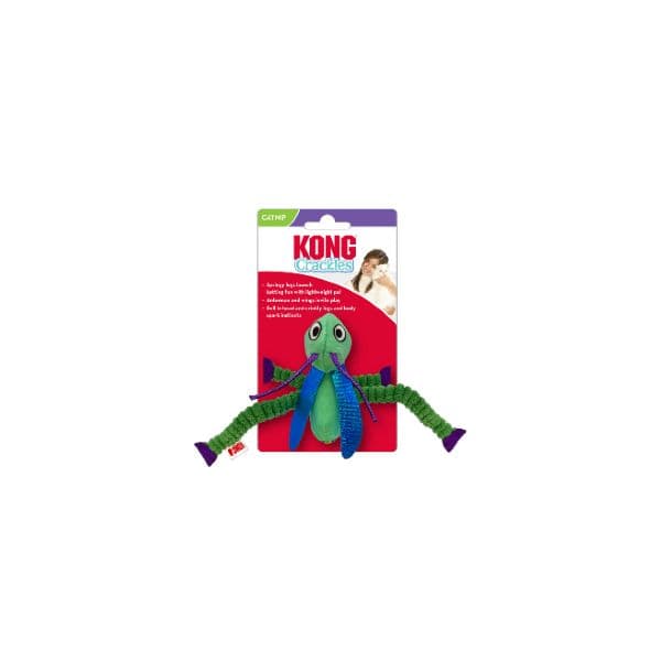 Kong Cat Crackles Grasshopper 1 unidade